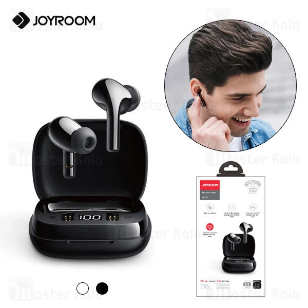 هندزفری بلوتوث دوگوش جویروم Joyroom JR-TL6 TWS LED Display Earphone