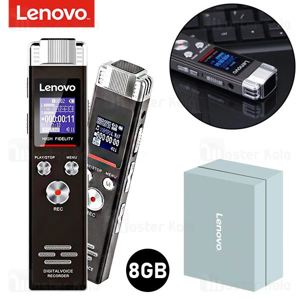 ضبط صوت دیجیتال Lenovo B613 Digital Voice Recorder 8GB