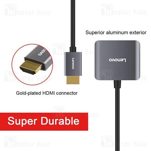 کابل تبدیل Lenovo H201 HDMI To VGA Converter With Audio