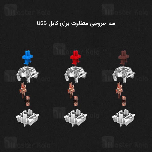 کیبورد سیمی گیمینگ لنوو Lenovo MK7 Game Competitive Mechanical Keyboard