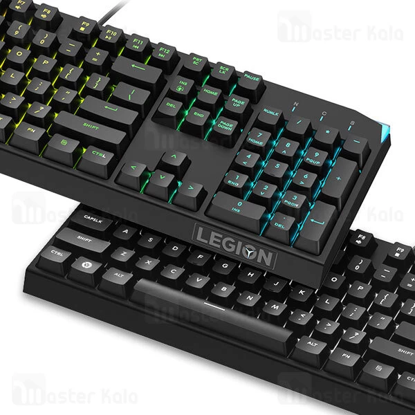 کیبورد سیمی گیمینگ لنوو Lenovo MK7 Game Competitive Mechanical Keyboard RGB