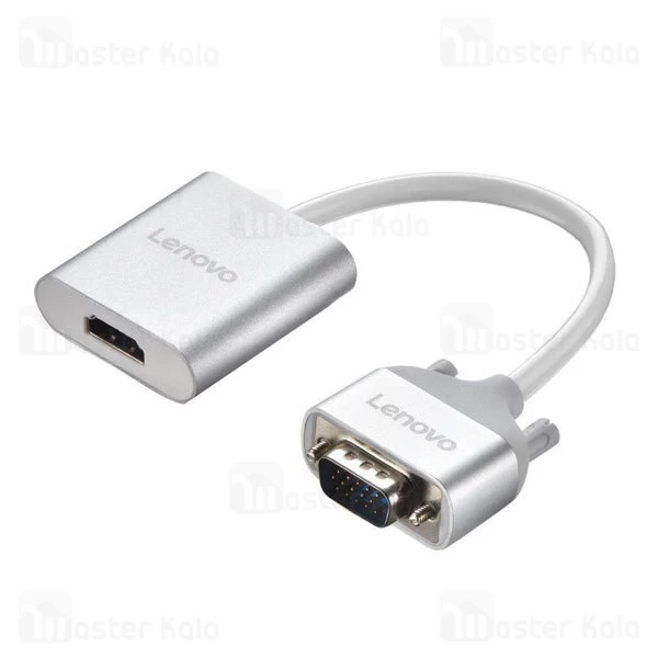 کابل تبدیل VGA به HDMI لنوو Lenovo V100 VGA to HDMI Docking Station با پورت صدا و برق