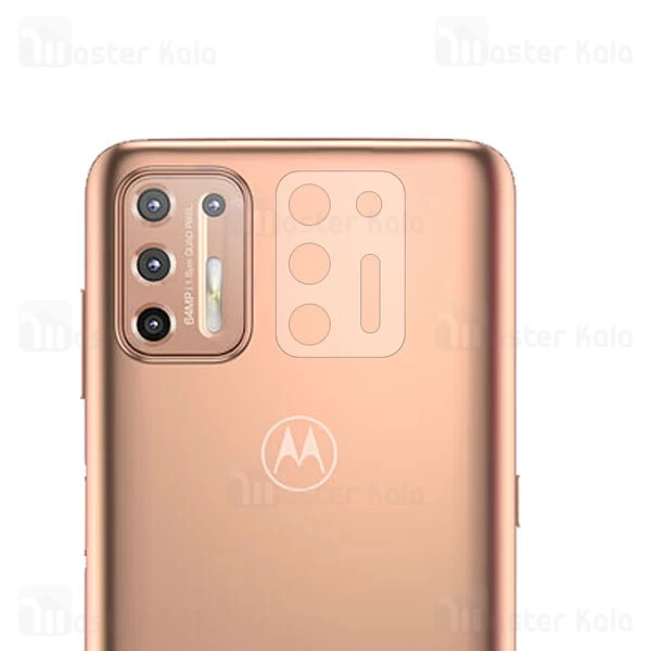 پک برچسب پلاستیکی پشت و رو موتورولا Motorola G9 Plus 3 in 1 Protector + محافظ لنز
