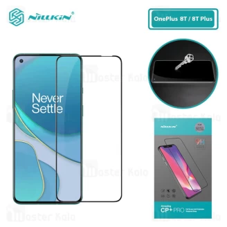 محافظ صفحه نمایش شیشه ای تمام صفحه تمام چسب وان پلاس OnePlus 8T / 8T Plus 5G Nillkin CP+ Pro