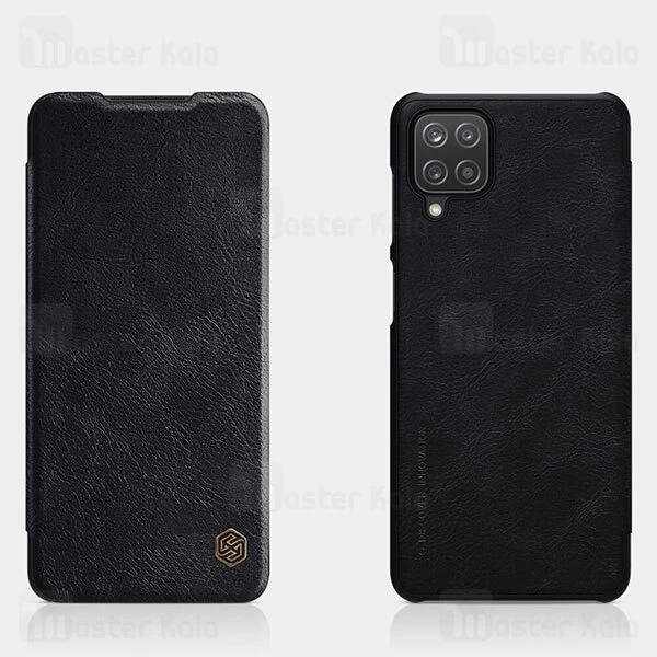 کیف چرمی Samsung Galaxy A12 Nillkin Qin Leather Case