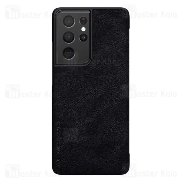 کیف چرمی Samsung Galaxy S21 Ultra Nillkin Qin Leather Case