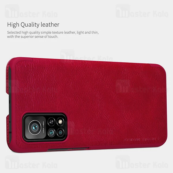 کیف چرمی Xiaomi Mi 10T / 10T Pro / K30S Nillkin Qin Leather Case