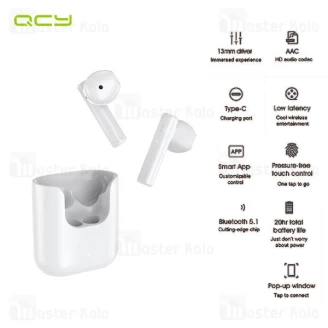 هندزفری بلوتوث دوگوش کیو سی وای Xiaomi QCY T12 True Wireless Earphones