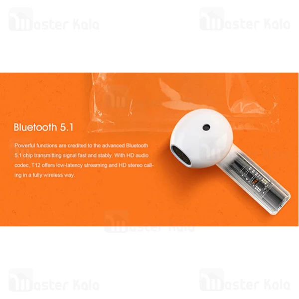 هندزفری بلوتوث دوگوش کیو سی وای Xiaomi QCY T12 True Wireless Earphones