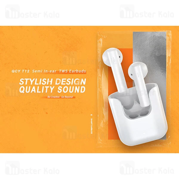 هندزفری بلوتوث دوگوش کیو سی وای Xiaomi QCY T12 True Wireless Earphones