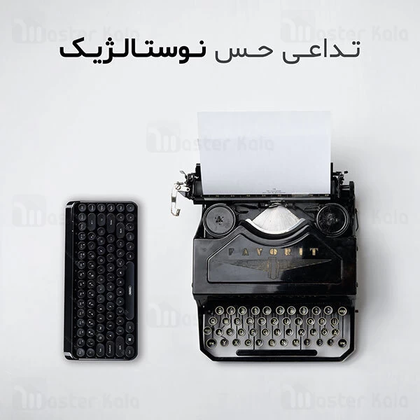 کیبورد بلوتوثی ریمکس REMAX K101 Wireless 2.4G Bluetooth Keyboard