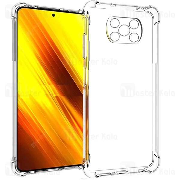 قاب ژله ای ضد ضربه شیائومی Xiaomi Poco X3 / Poco X3 Pro / Poco X3 NFC Smtt ShockProof AirBag