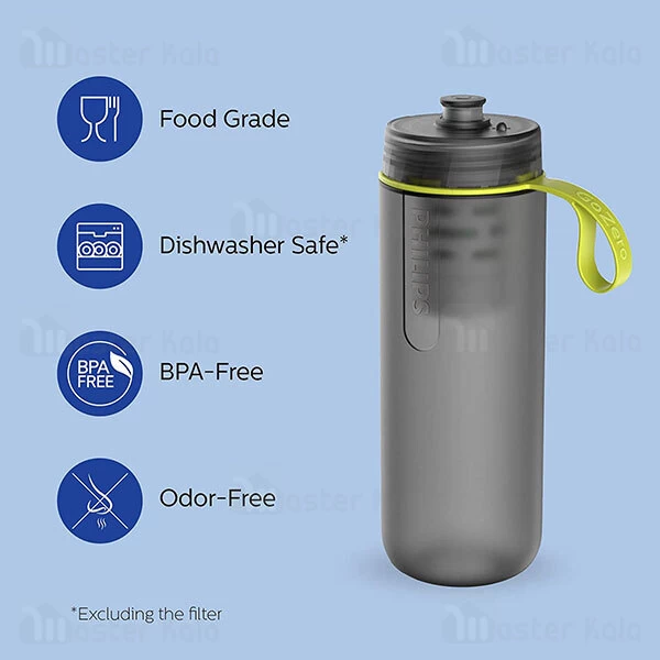 بطری تصفیه آب Xiaomi Youpin Philips GoZero Active Adventure Water Retention Bottle