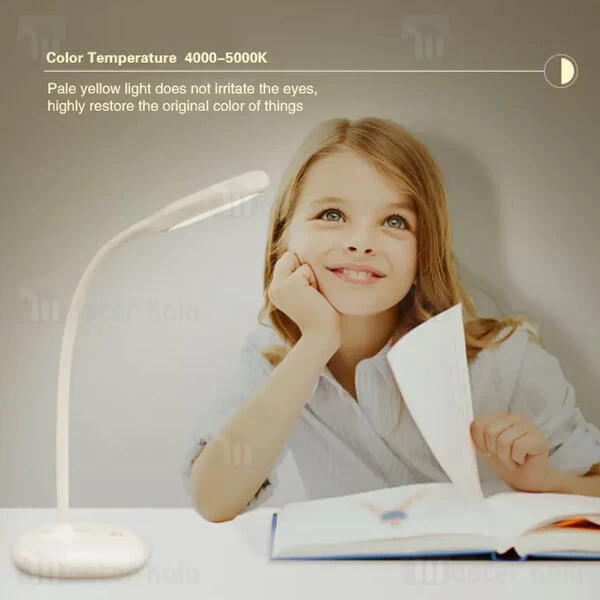 چراغ مطالعه شیائومی Xiaomi Youpin Velev D01 Eye Protection Rechargeable Desk Lamp