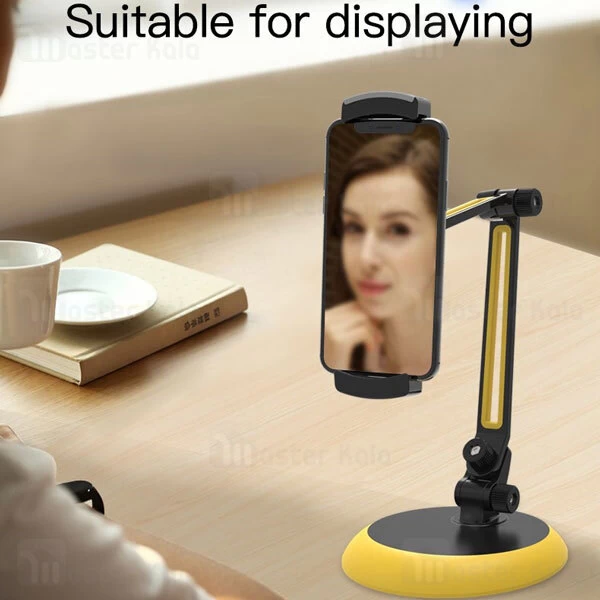 استند Yesido C33 Adjustable Swing Arm Desktop Phone And Tablet Stand Holder