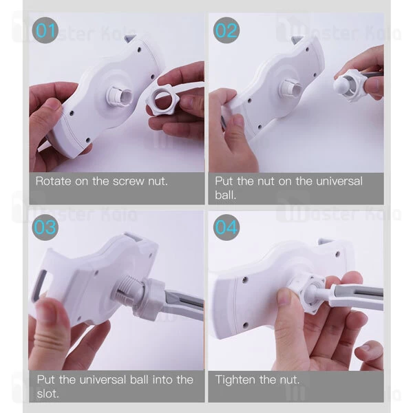 استند Yesido C33 Adjustable Swing Arm Desktop Phone And Tablet Stand Holder