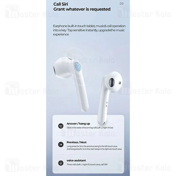 هندزفری بلوتوث Joyroom JR-T09 TWS True Wireless Stereo Bluetooth Earphones