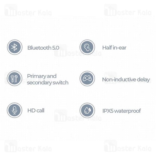 هندزفری بلوتوث Joyroom JR-T09 TWS True Wireless Stereo Bluetooth Earphones