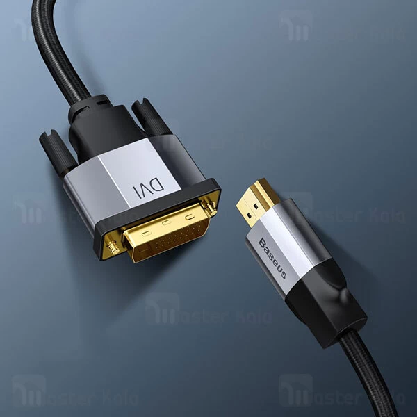 کابل HDMI به DVI بیسوس Baseus Enjoyment Series HDMI Male To DVI Male Adapter Cable 1m
