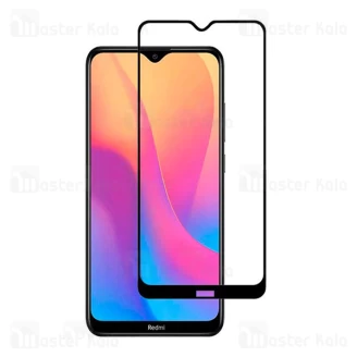 محافظ صفحه شیشه ای تمام صفحه و تمام چسب شیائومی Xiaomi Redmi 8 / 8A 6D