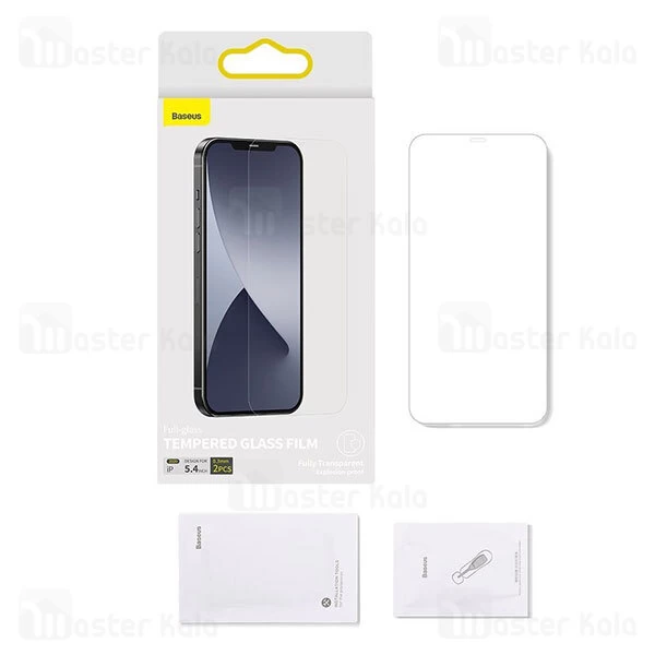 گلس Apple iPhone 12 Pro Max Baseus SGAPIPH67N-LS02 Full Screen Tempered Glass