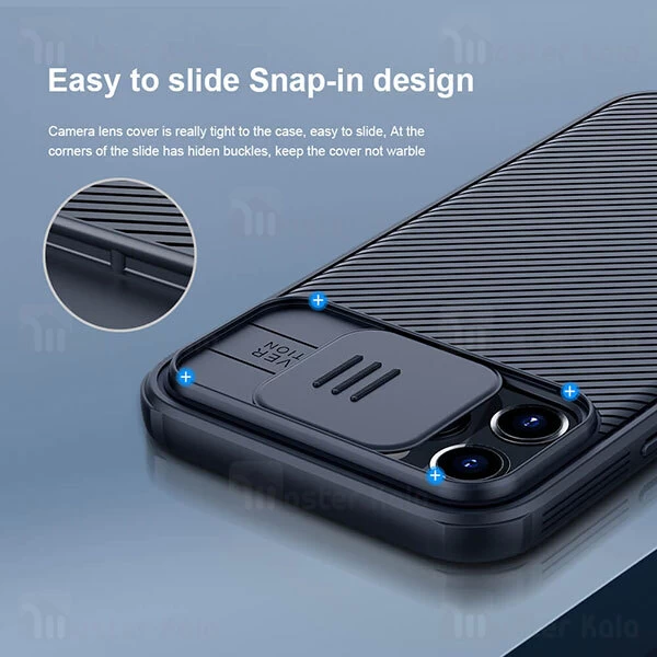 گارد محافظ دوربین Apple iPhone 12 Pro Max Nillkin CamShield Pro Magnetic Case with Camera Slide Cover