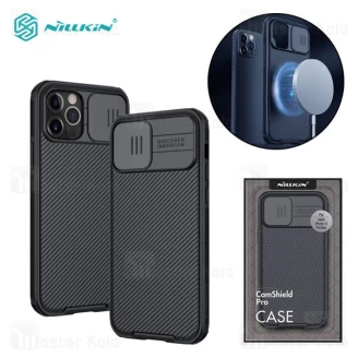 قاب محافظ مگ سیف نیلکین Apple iPhone 12 Pro Max Nillkin CamShield Pro Magnetic دارای محافظ دوربین
