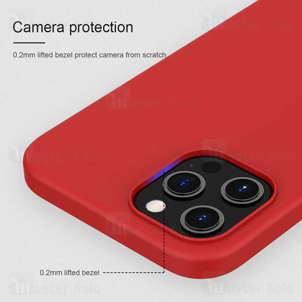 قاب سیلیکونی مگنتی نیلکین آیفون Apple iPhone 12 Pro Max Nillkin Flex PURE Pro Pro Case