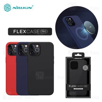قاب سیلیکونی مگنتی نیلکین آیفون Apple iPhone 12 Pro Max Nillkin Flex PURE Pro Case