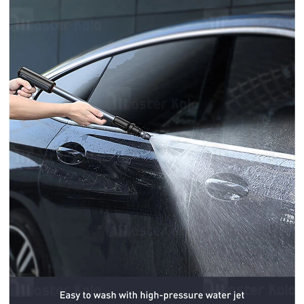 شلنگ و نازل کارواش Baseus Clean Guard Multifunctional Car Wash Spray Nozzle 15m CRXC01-F01