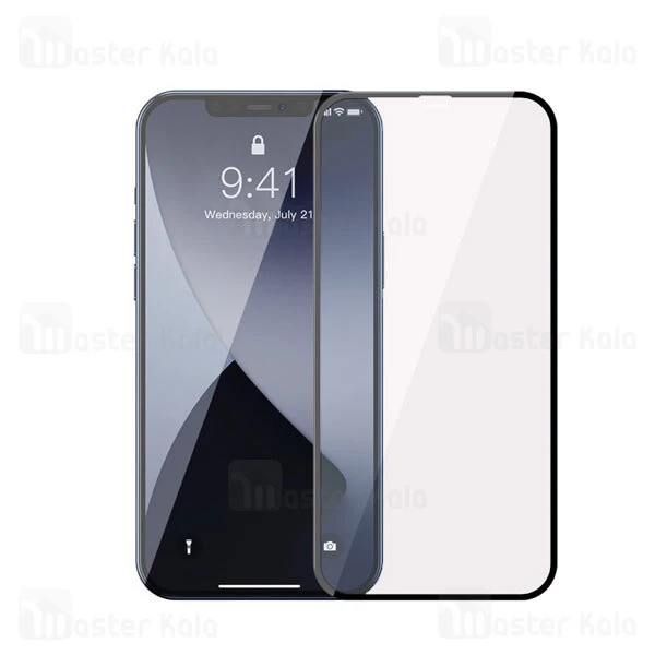 پک 2تایی محافظ صفحه شیشه ای تمام صفحه بیسوس آیفون Apple iPhone 12 / 12 Pro Baseus SGAPIPH61P-KA01