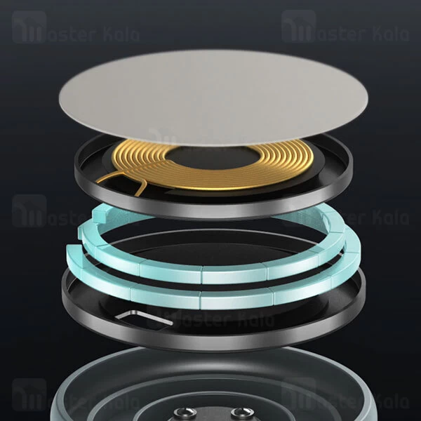 هولدر و شارژر وایرلس بیسوس Baseus Swan Magnetic Wireless Charger WXSW-01 فقط مناسب سری 12 اپل آیفون