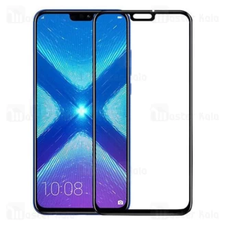 محافظ صفحه شیشه ای تمام صفحه تمام چسب هواوی Huawei Honor 8X Glass