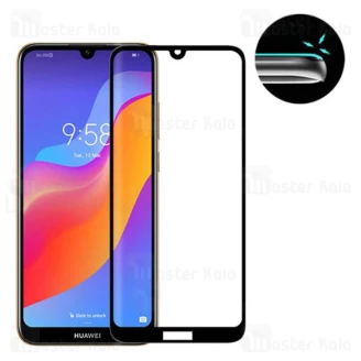 محافظ صفحه شیشه ای تمام صفحه تمام چسب هواوی Huawei Y6 2019 / Y6 Prime 2019 6D