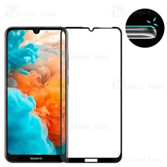 محافظ صفحه شیشه ای تمام صفحه تمام چسب هواوی Huawei Y6 2019 / Y6 Prime 2019 D+ Glass