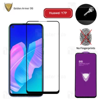 محافظ صفحه شیشه ای تمام صفحه تمام چسب OG هواوی Huawei Y7P OG 2.5D Glass