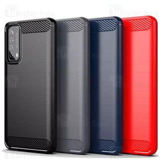 قاب فیبر کربنی هواوی Huawei Y7a / P smart 2021 Rugged Armor Fiber Carbon