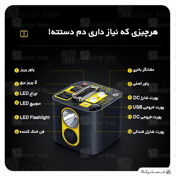 پاوربانک Joyroom CN002 160000mAh Energy Storage Power