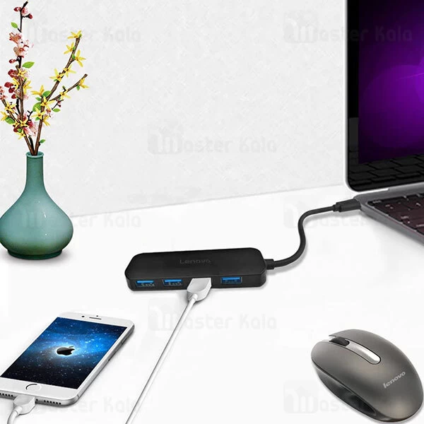 هاب Lenovo C611 5Ports USB3.0 Hub Splitter
