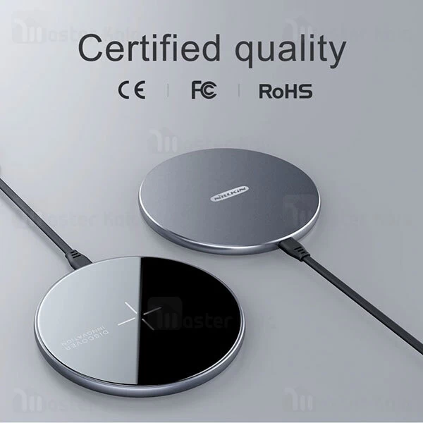 شارژر وایرلس نیلکین Nillkin MagSlim NKT06 Wireless Charger توان 15 وات مخصوص سری آیفون 12