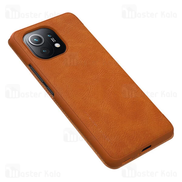 کیف چرمی نیلکین شیائومی Xiaomi Mi 11 Nillkin Qin Leather Case
