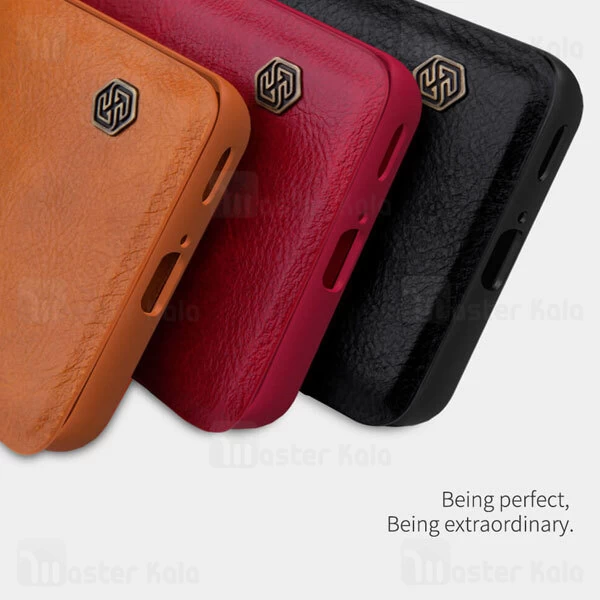 کیف چرمی نیلکین شیائومی Xiaomi Mi 11 Nillkin Qin Leather Case
