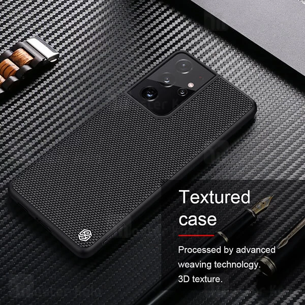 قاب Nillkin Textured Nylon Fiber Case Samsung Galaxy S21 Ultra