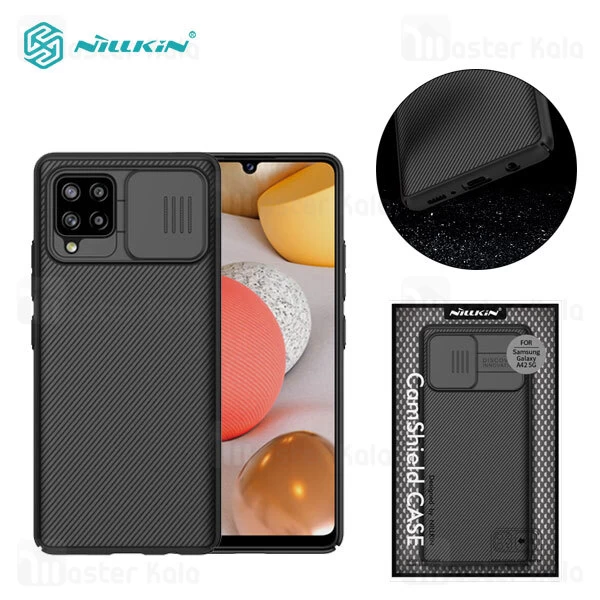 قاب محافظ نیلکین سامسونگ Samsung Galaxy A42 Nillkin CamShield Case دارای محافظ دوربین