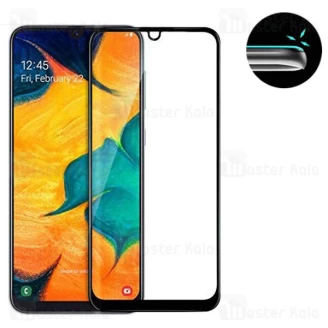 محافظ صفحه شیشه ای تمام صفحه و تمام چسب سامسونگ Samsung Galaxy A10 6D