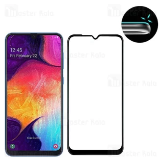 محافظ صفحه شیشه ای تمام صفحه و تمام چسب سامسونگ Samsung Galaxy A10 / M10 D+ Glass