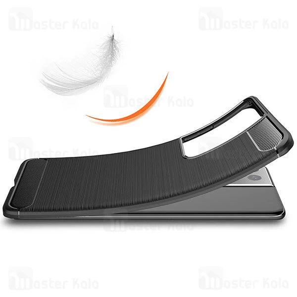 قاب محافظ ژله ای Samsung Galaxy S21 Ultra Fiber Carbon Rugged Armor Case