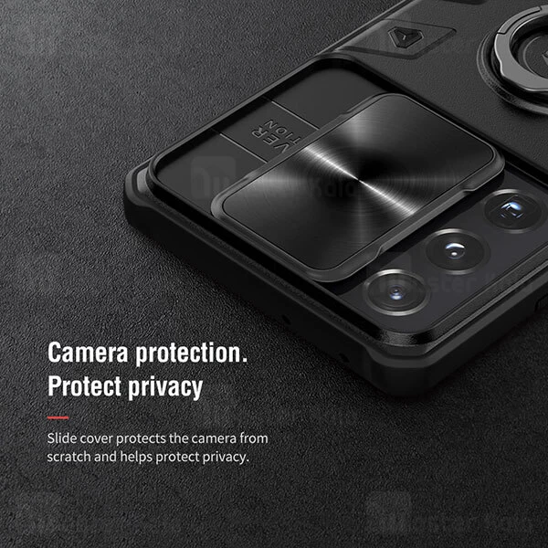 گارد ضد ضربه محافظ دوربین Samsung Galaxy S21 Ultra Nillkin CamShield Armor Case