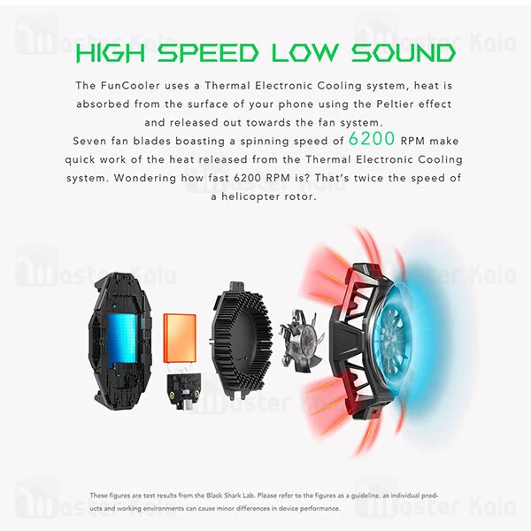 فن گیمینگ موبایل شیائومی Xiaomi Black Shark FunCooler Pro BR20