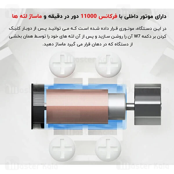 سفید کننده دندان شیائومی Xiaomi Dr.Bei W7 Ultrasonic Teeth Whitener